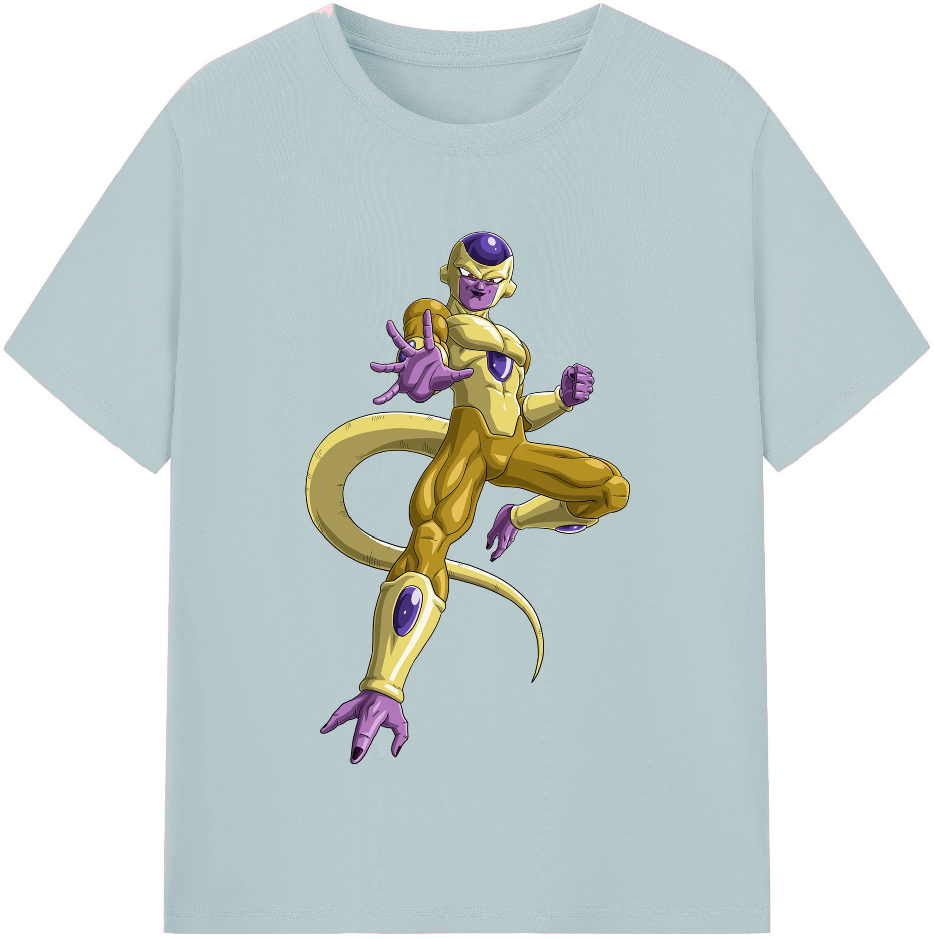 （画像用） ドラゴンボール フリーザ DRAGON BALL Frieza 綿100％半袖Tシャツ（フロントプリント）